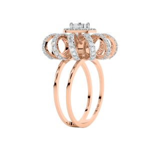 Lily Round Diamond Engagement Ring